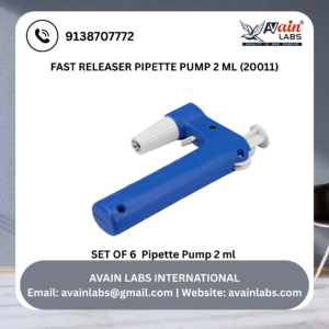 FAST RELEASER PIPETTE PUMP 2ML 20011