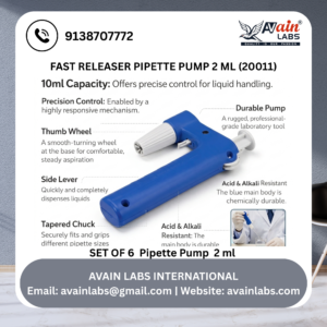 20011 Fast Releaser Pipette Pump 2ML