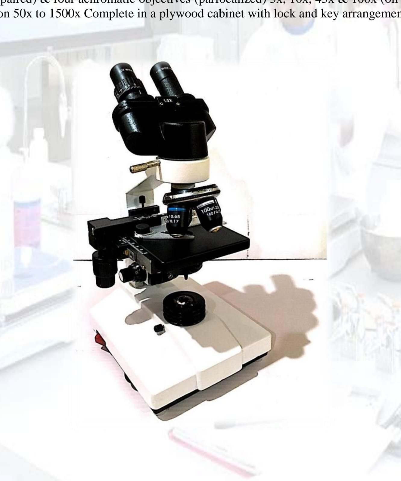 BINOCULAR MICROSCOPE AL-145A - Image 2