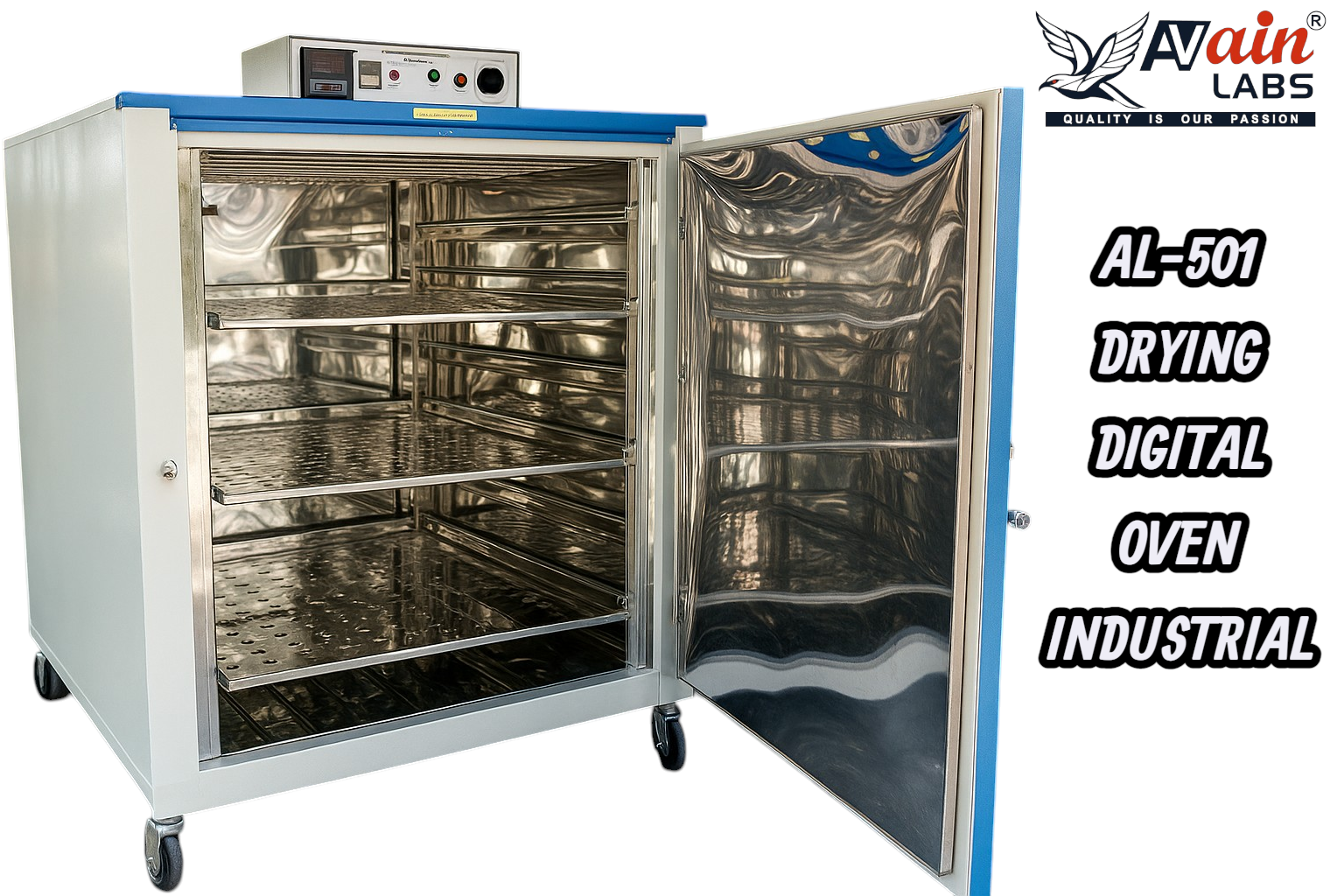 Digital Drying Oven Industrial 36X24X24 INCH AL-501A1 + DOI-1 - Image 2