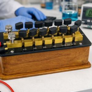 Resistance Box (Brass) Plug Type AL-PY286-1 ConstantanCoil9mmThickBrassBlock(Routine Quality)