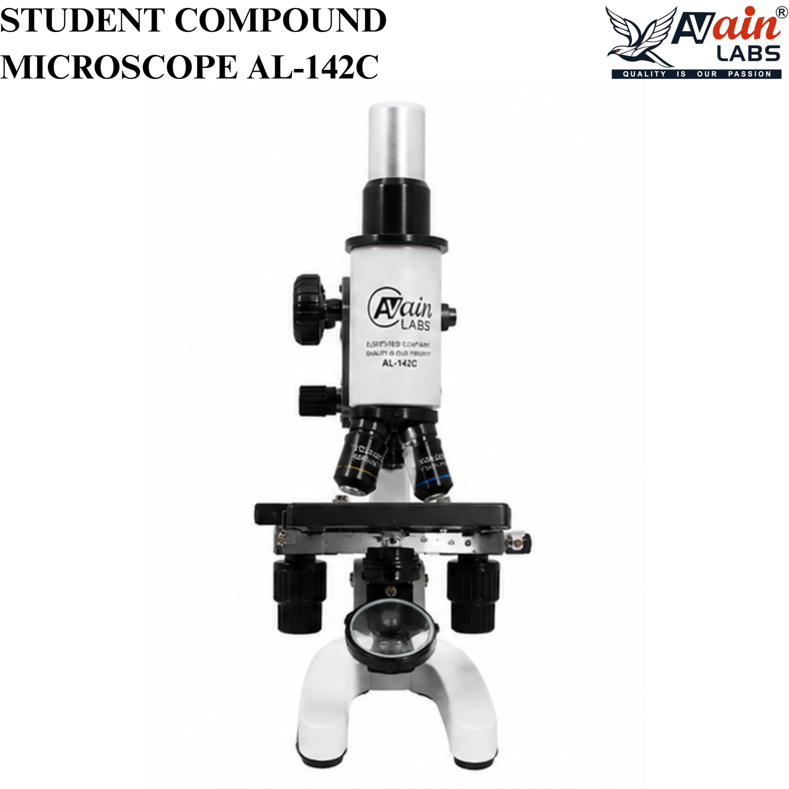 AVAIN LABS® STUDENT COMPOUND MICROSCOPE - Image 12