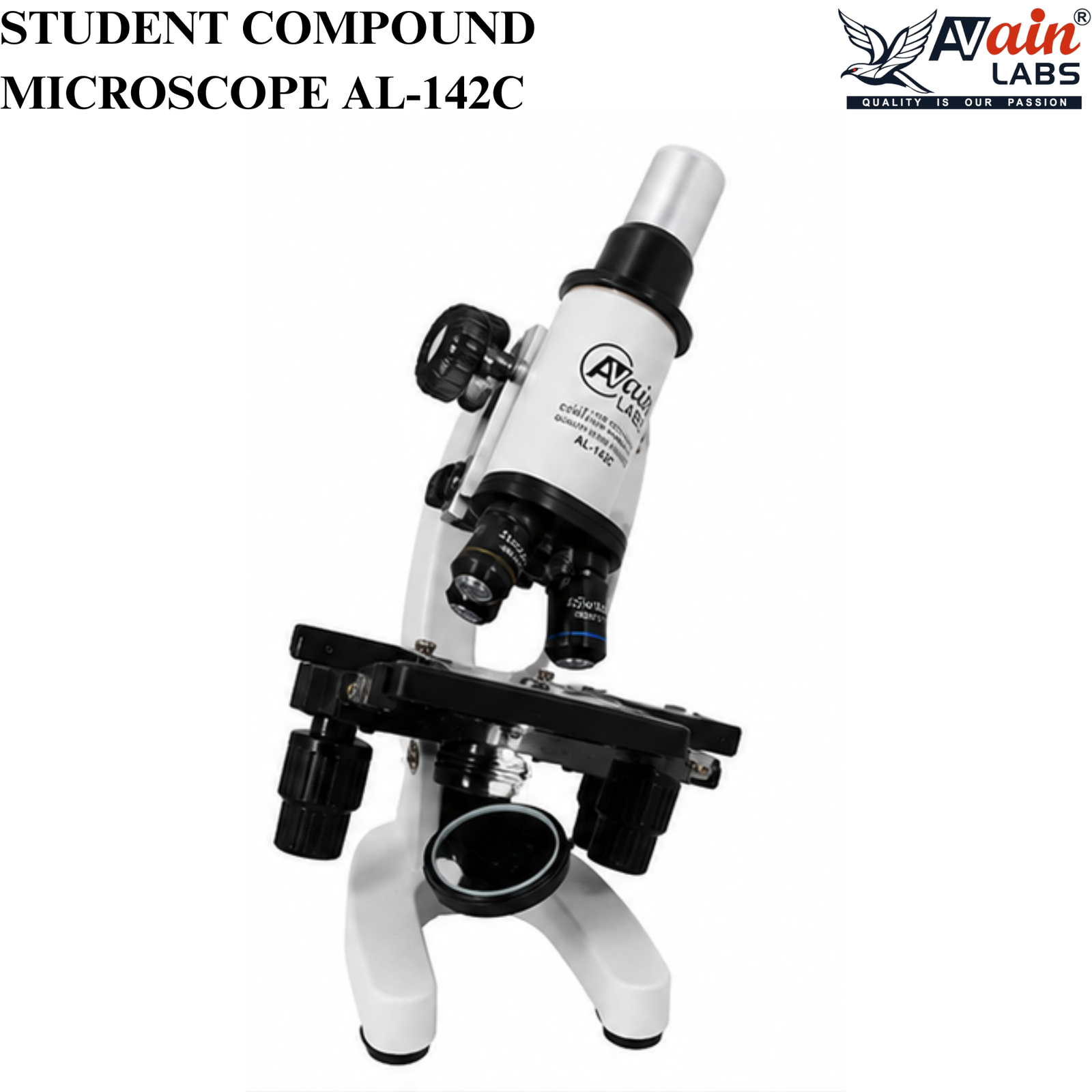 AVAIN LABS® STUDENT COMPOUND MICROSCOPE - Image 14