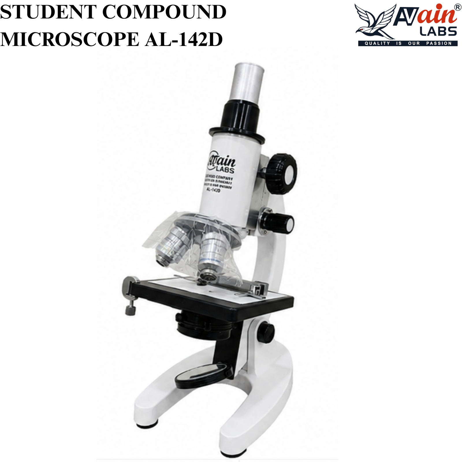 AVAIN LABS® STUDENT COMPOUND MICROSCOPE - Image 18