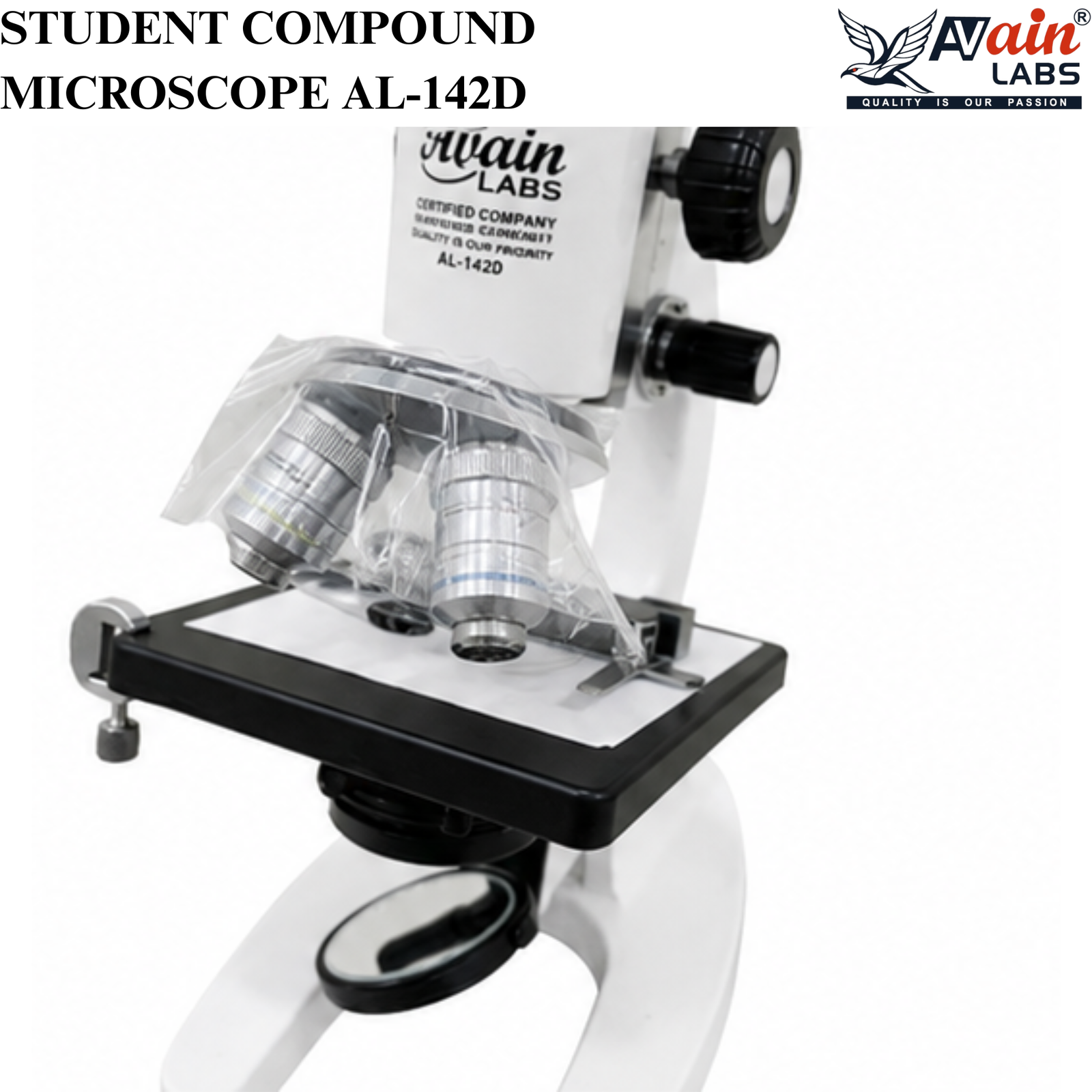 AVAIN LABS® STUDENT COMPOUND MICROSCOPE - Image 10