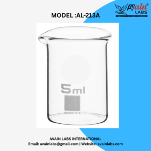 Beaker, Low Form with Spout, DIN/ISO AL-213A
