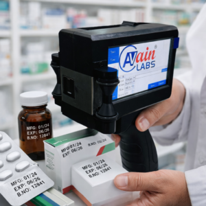 Handy Inkjet Coding Machine Without Cartridge (12.7mm) AL-853C