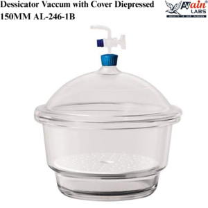 Dessicator Vaccum with Cover Diepressed 150MM AL-246-1B