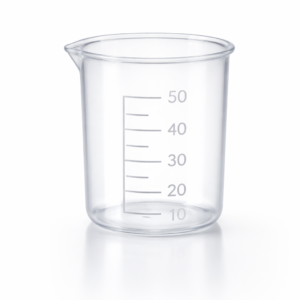 PLASTIC BEAKER 50ML 11101
