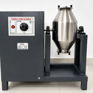 Double Cone Blender 5ltr. Cap ( College Model) without buff AL-657A