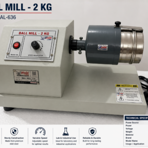 Ball Mill 2 kg heavy AL-636D