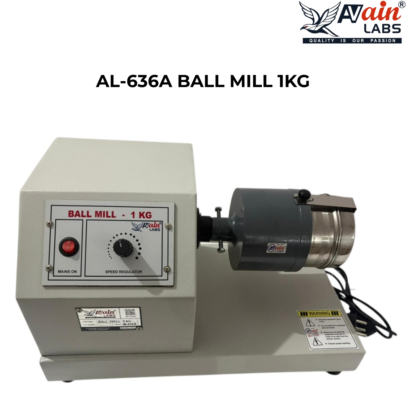 AVAIN LABS® Ball Mill - Image 3