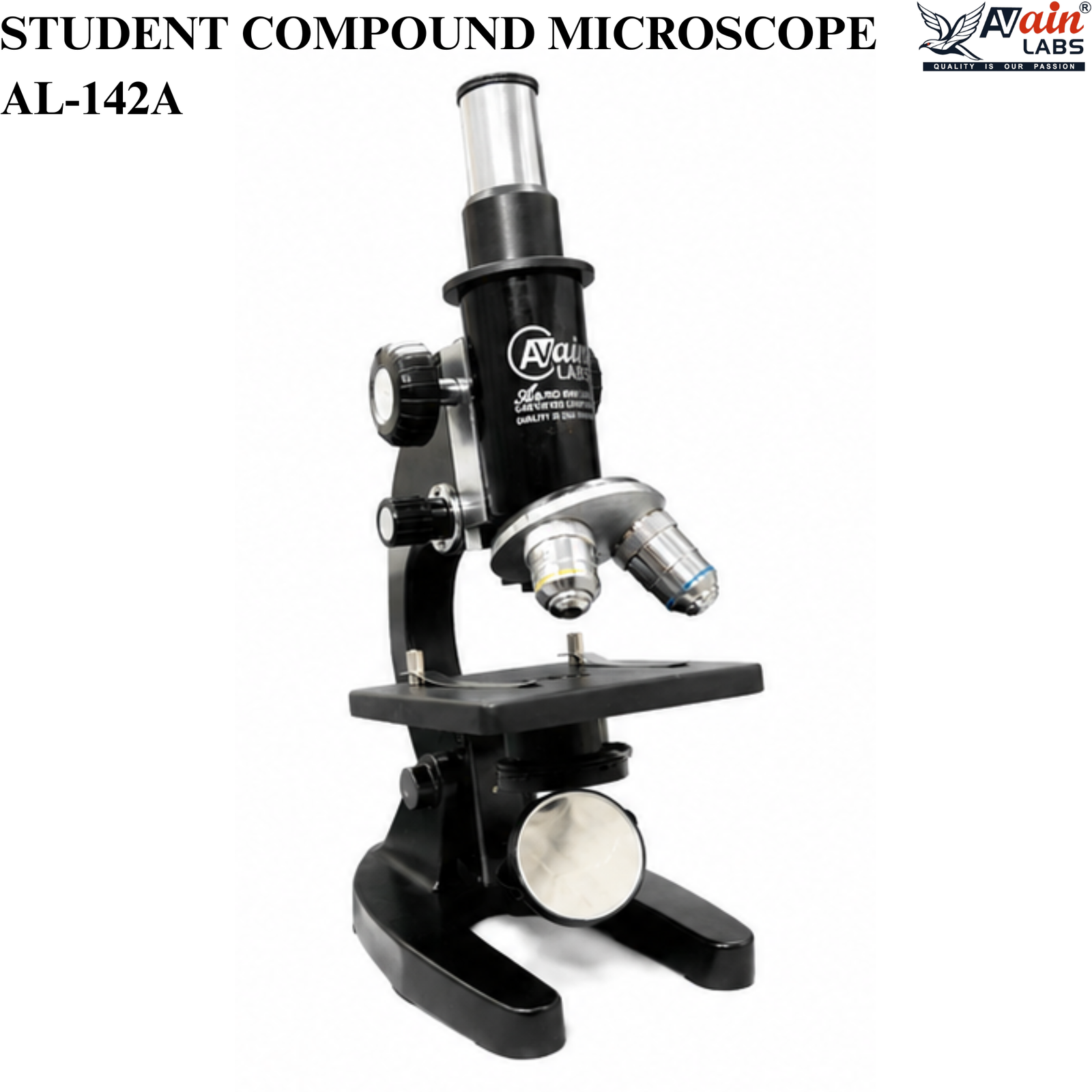 AVAIN LABS® STUDENT COMPOUND MICROSCOPE - Image 7