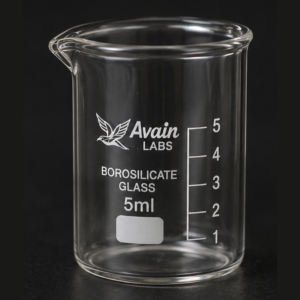 Beaker, Low Form with Spout, DIN/ISO 5ML AL-213A