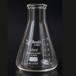 Conical Flask, (Erlenmeyer) Narrow Mouth 10ML AL-212A