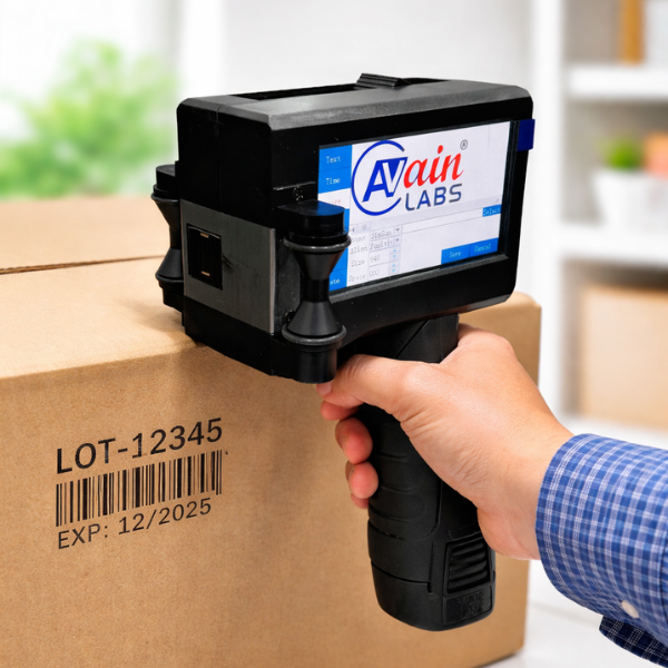 Handy Inkjet Coding Machine With HP Cartridge (12.7mm) AL-853D