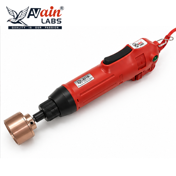Manual Screw Capping Machine for pet (Plastic) bottle 10mm-50mm AL-851A - Image 3