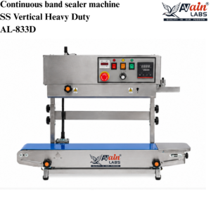 AVAIN LABS® Continuous band sealer machine SS Vertical Heavy Duty  AL-833D