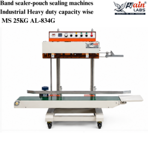 AVAIN LABS® Band sealer-pouch sealing machines Industrial Heavy duty capacity wise MS 25KG AL-834G
