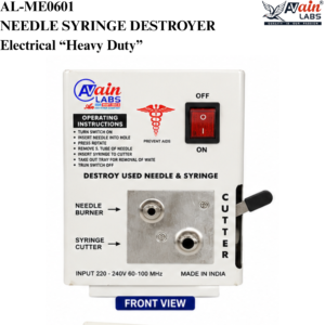 AVAIN LABS® NEEDLE SYRINGE DESTROYER