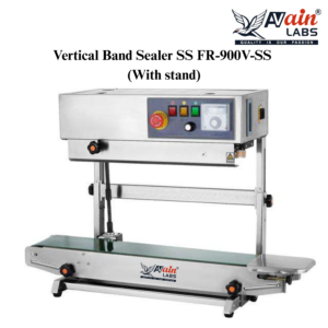 AVAIN LABS® Vertical Band Sealer SS FR-900V-SS  (With stand)