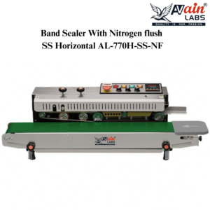 AVAIN LABS® Band Sealer With Nitrogen flush  SS Horizontal AL-770H-SS-NF