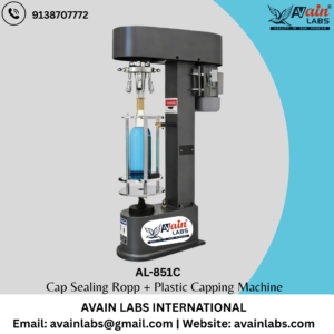 AVAIN LABS® Cap Sealing Ropp Plastic Capping Machine AL-851C