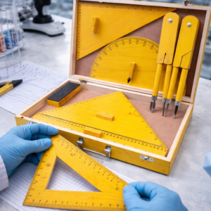 AVAIN LABS® GEOMETRICAL INSTRUMENTS BOX AL-PY139