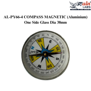AVAIN LABS® COMPASS MAGNETIC (Aluminium) One Side Glass AL-PY66