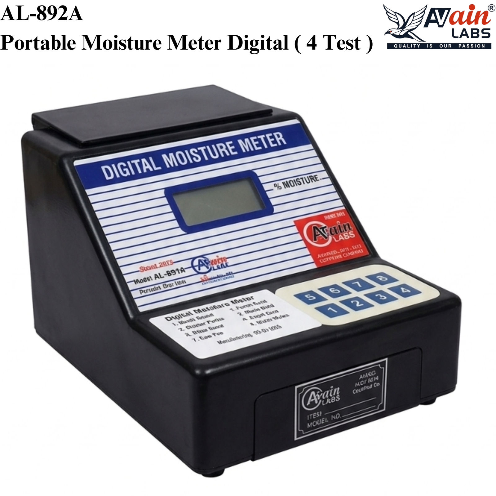 AVAIN LABS® Portable Moisture Meter Digital - Image 2