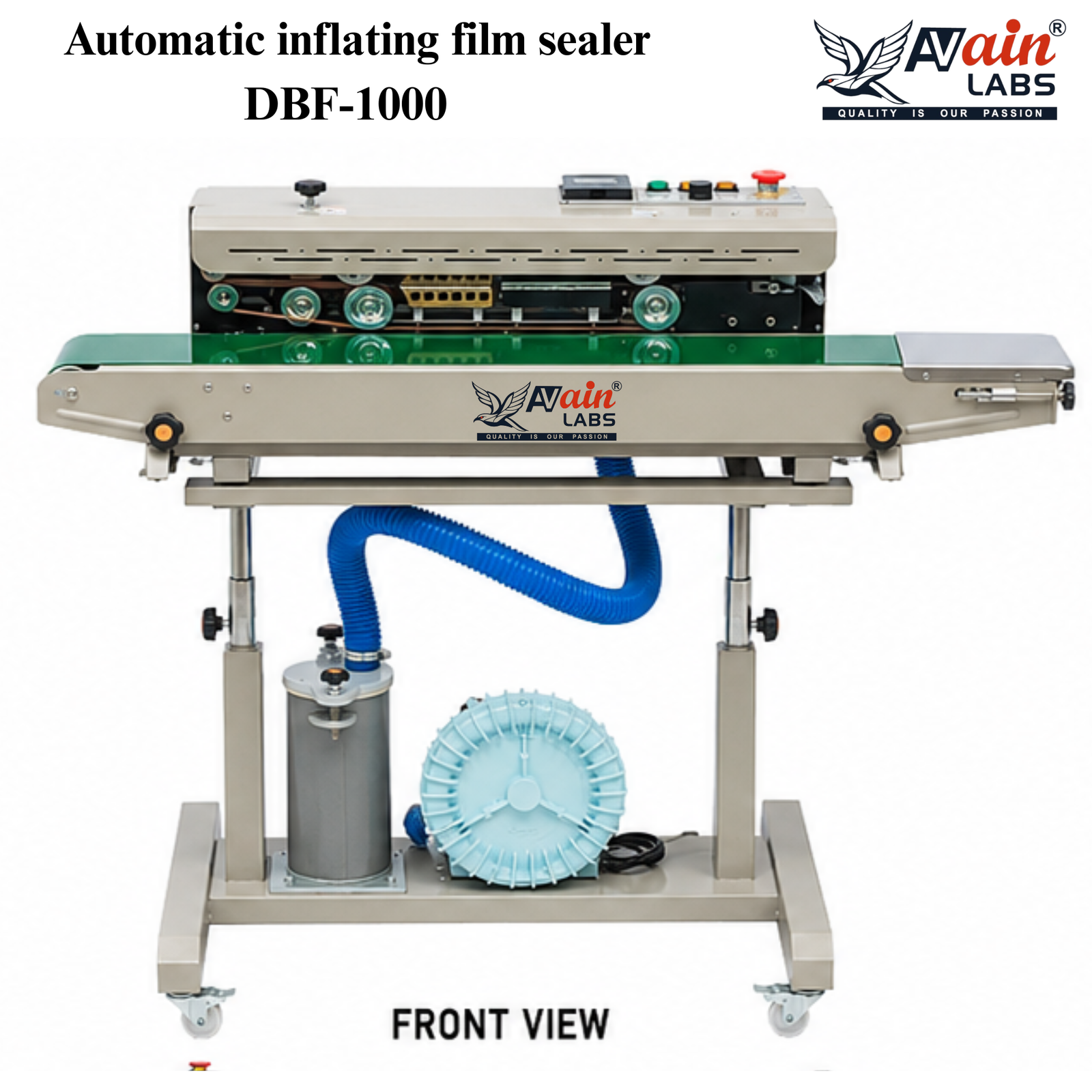 AVAIN LABS® Automatic inflating film sealer DBF-1000