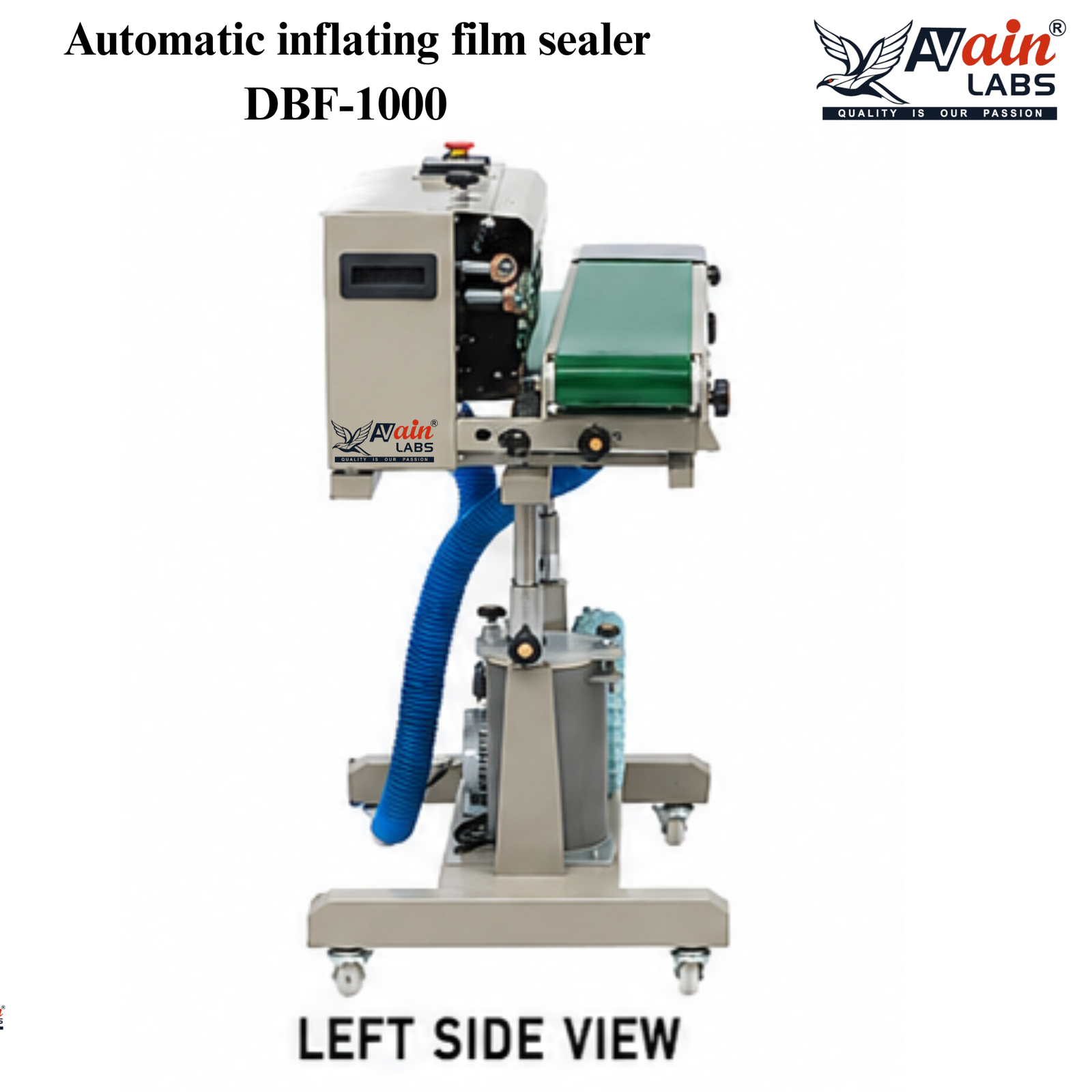 AVAIN LABS® Automatic inflating film sealer DBF-1000 - Image 4