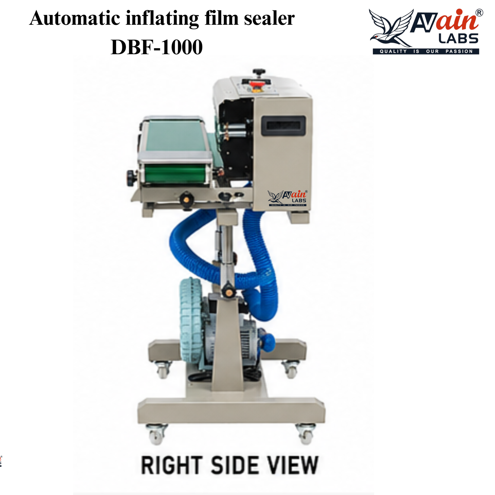 AVAIN LABS® Automatic inflating film sealer DBF-1000 - Image 3