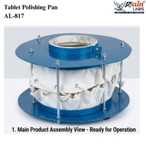 AVAIN LABS® Tablet Polishing Pan AL-817
