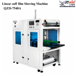AVAIN LABS® Linear cuff film Sleeving Machine