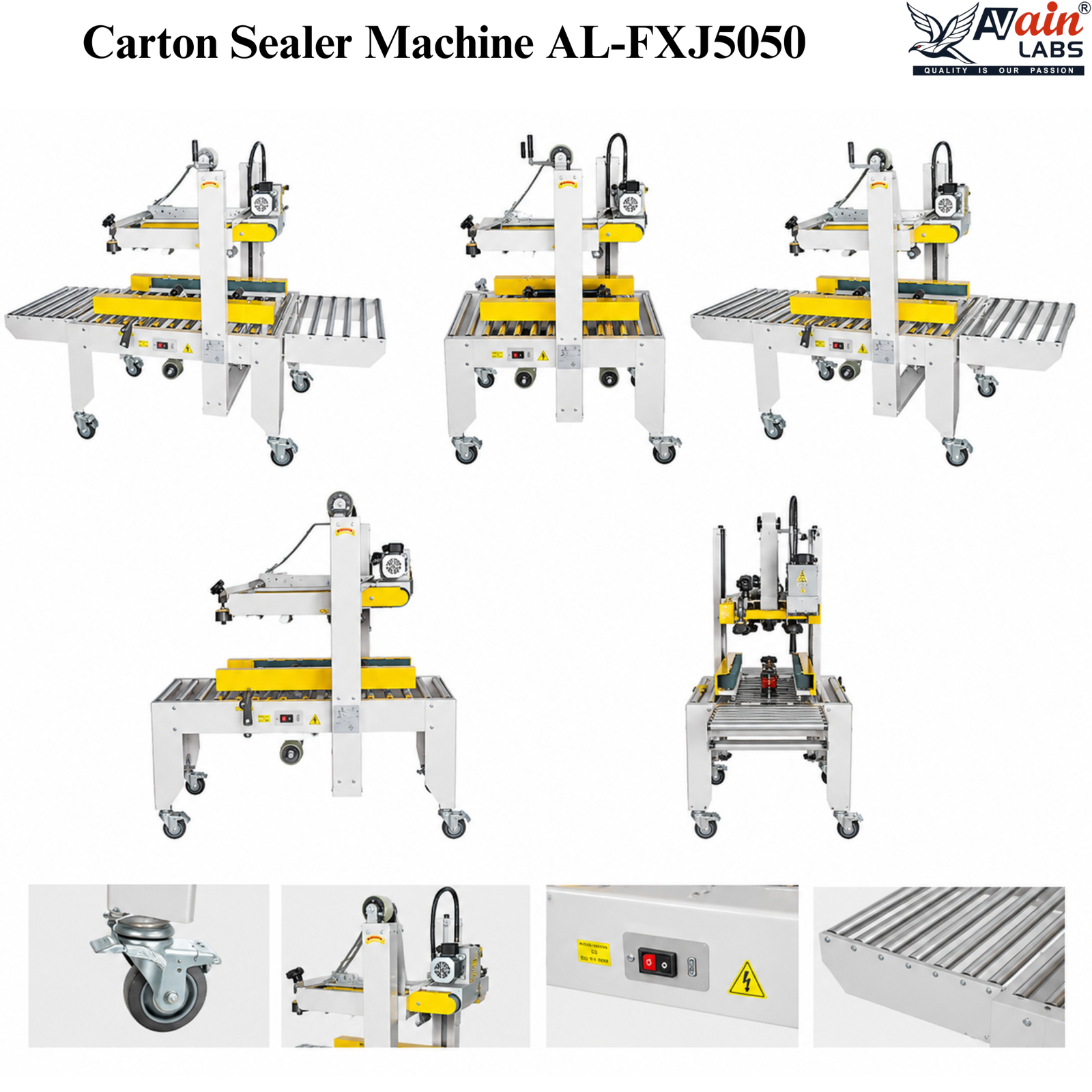 AVAIN LABS® Carton Sealer Machine - Image 4