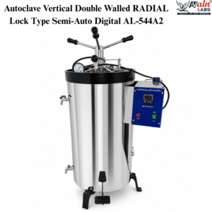AVAIN LABS® Autoclave Vertical Double Walled RADIAL Lock Type Semi-Auto Digital
