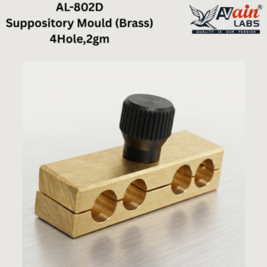 AVAIN LABS® Suppository Mould (Brass)