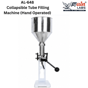 AVAIN LABS® Collapsible Tube Filling Machine (Hand Operated) AL-648 Collage Model
