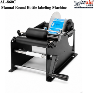 AVAIN LABS® Manual Round Bottle labeling Machine AL-860C