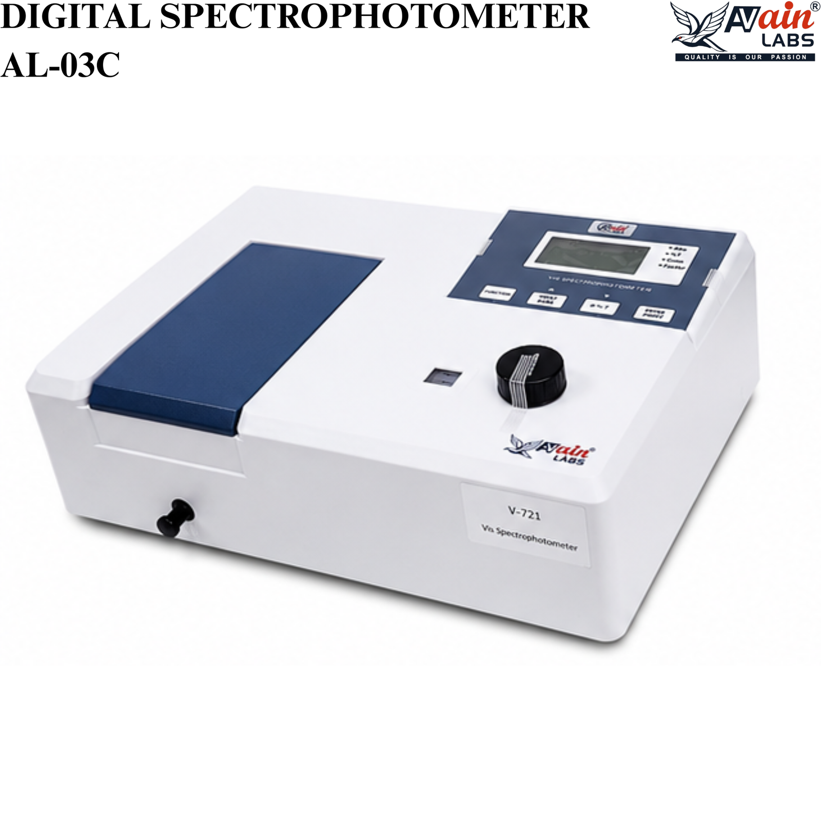 AVAIN LABS® DIGITAL SPECTROPHOTOMETER AL-03C - Image 4