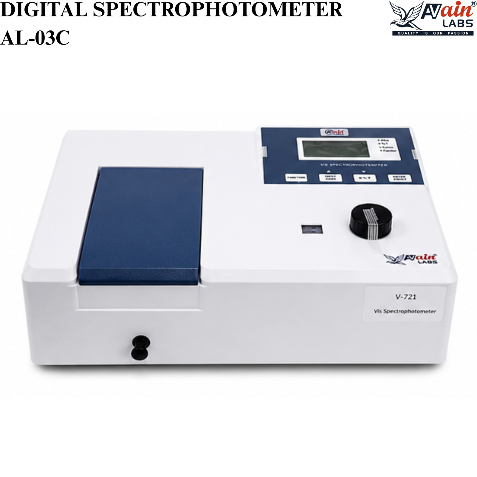 AVAIN LABS® DIGITAL SPECTROPHOTOMETER AL-03C