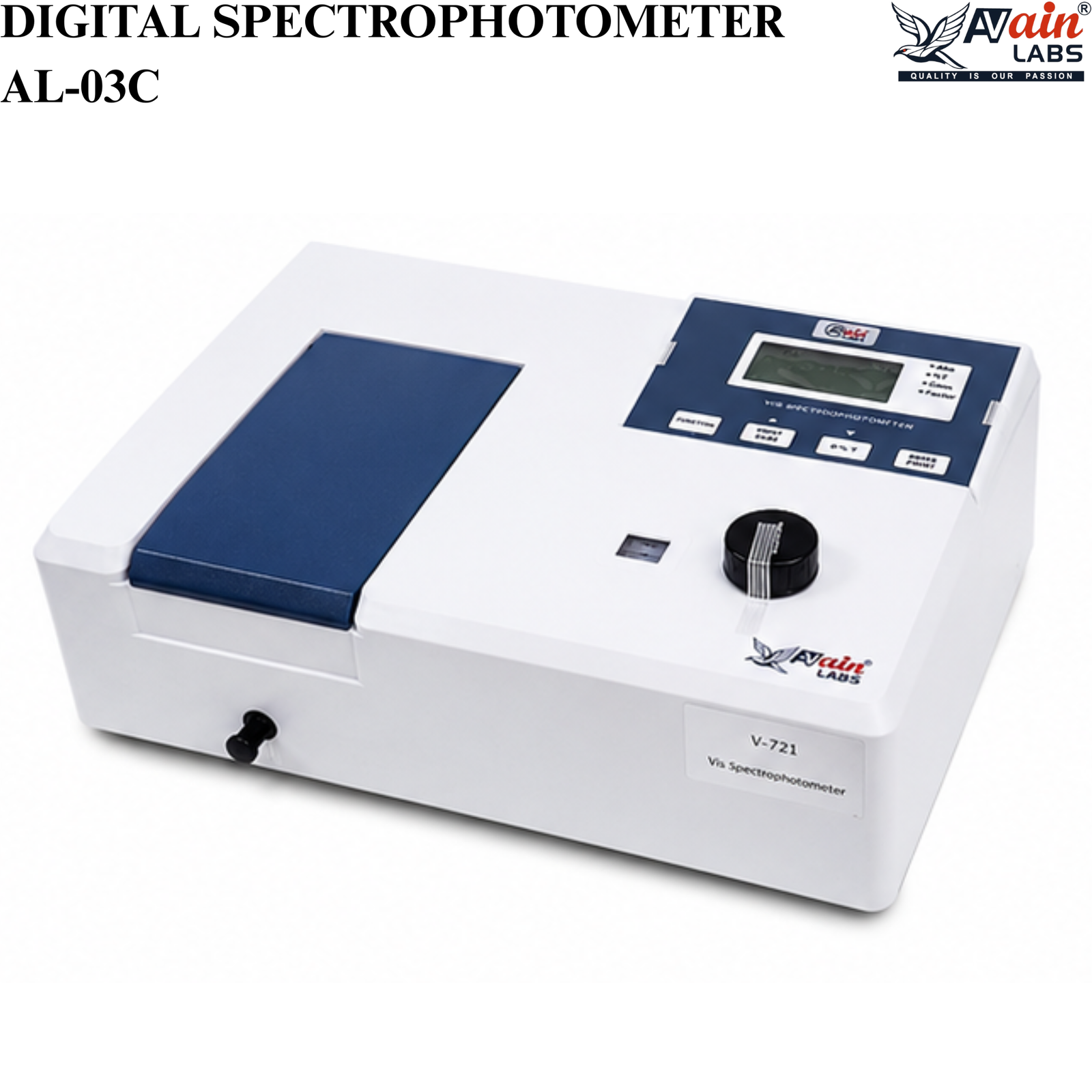 AVAIN LABS® DIGITAL SPECTROPHOTOMETER AL-03C - Image 2