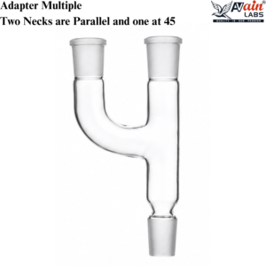 AVAIN LABS® Adapter, Multiple Two Necks are Parallel and one at 45°