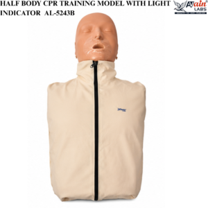 AVAIN LABS® HALF BODY CPR TRAINING MODEL WITH LIGHT INDICATOR AL-5243B