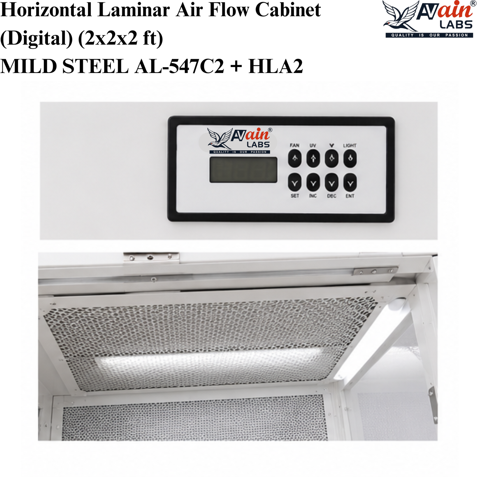 AVAIN LABS® Horizontal Laminar Air Flow Cabinet - Image 4