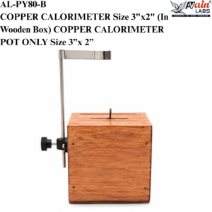 AVAIN LABS® COPPER CALORIMETER Size 3"x2" (In Wooden Box)
