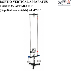 BARTON’S HORIZONTAL APPARATUS – TORSION APPARATUS (Supplied w-o weights) Half Meter AL-PY14-1 (12)