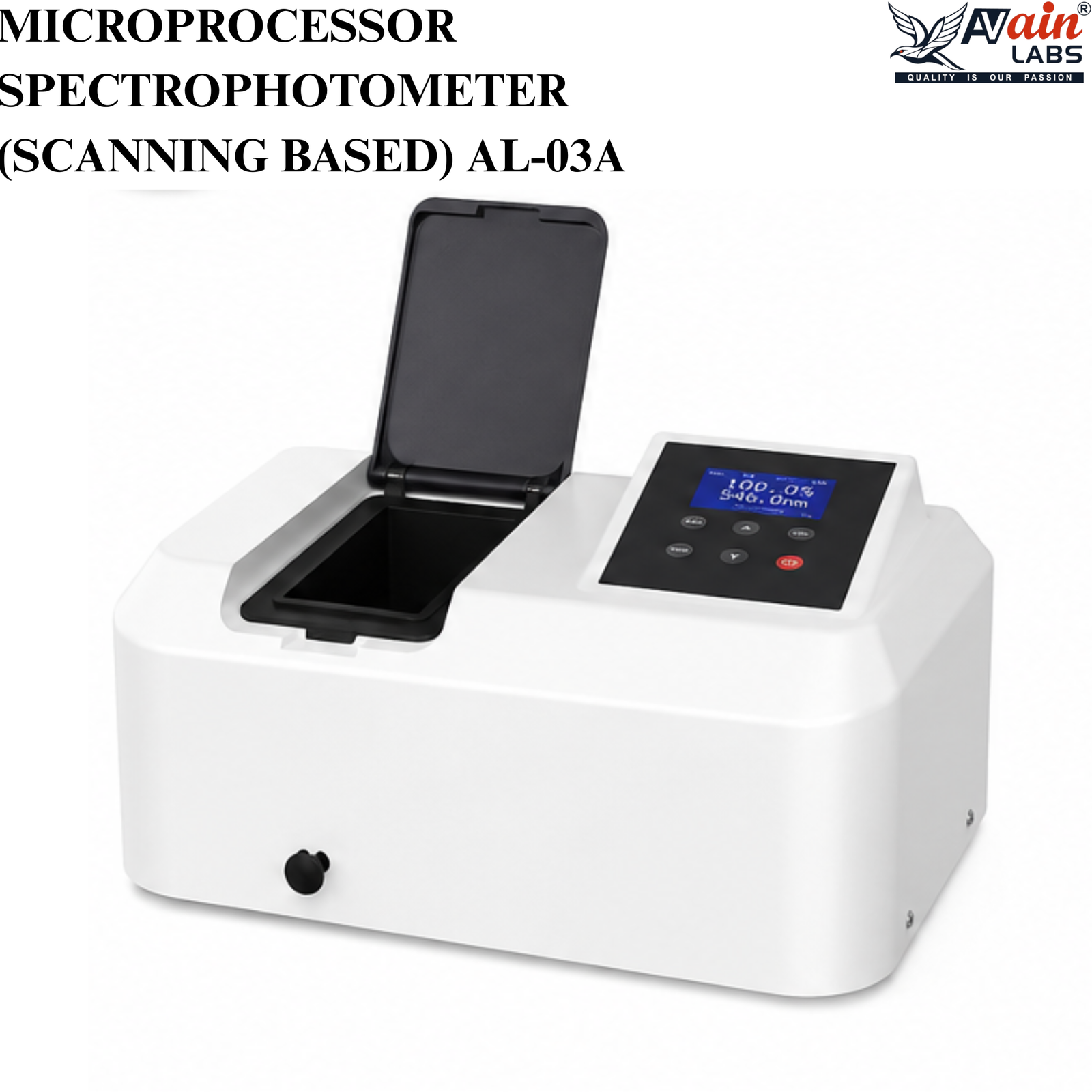 AVAIN LABS® MICROPROCESSOR SPECTROPHOTOMETER (SCANNING BASED) AL-03A - Image 4
