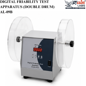 AVAIN LABS® DIGITAL FRIABILITY TEST APPARATUS (DOUBLE DRUM) AL-09B